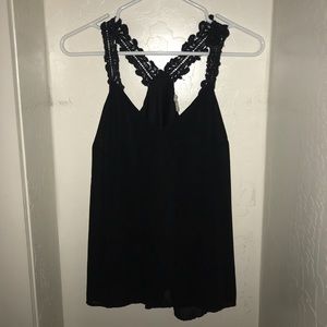 Tank Top w/ Lacy Straps